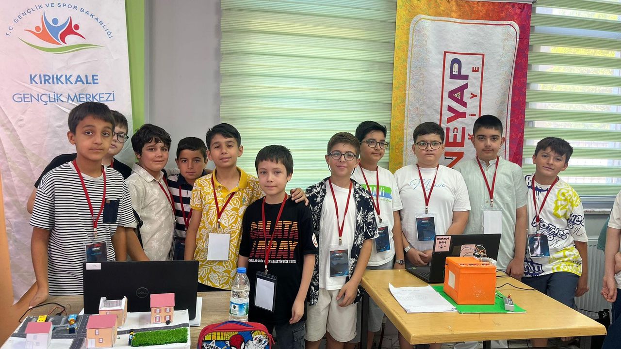 Kırıkkale’de DENEYAP Öğrencileri Teknoloji Projelerini Sergiledi