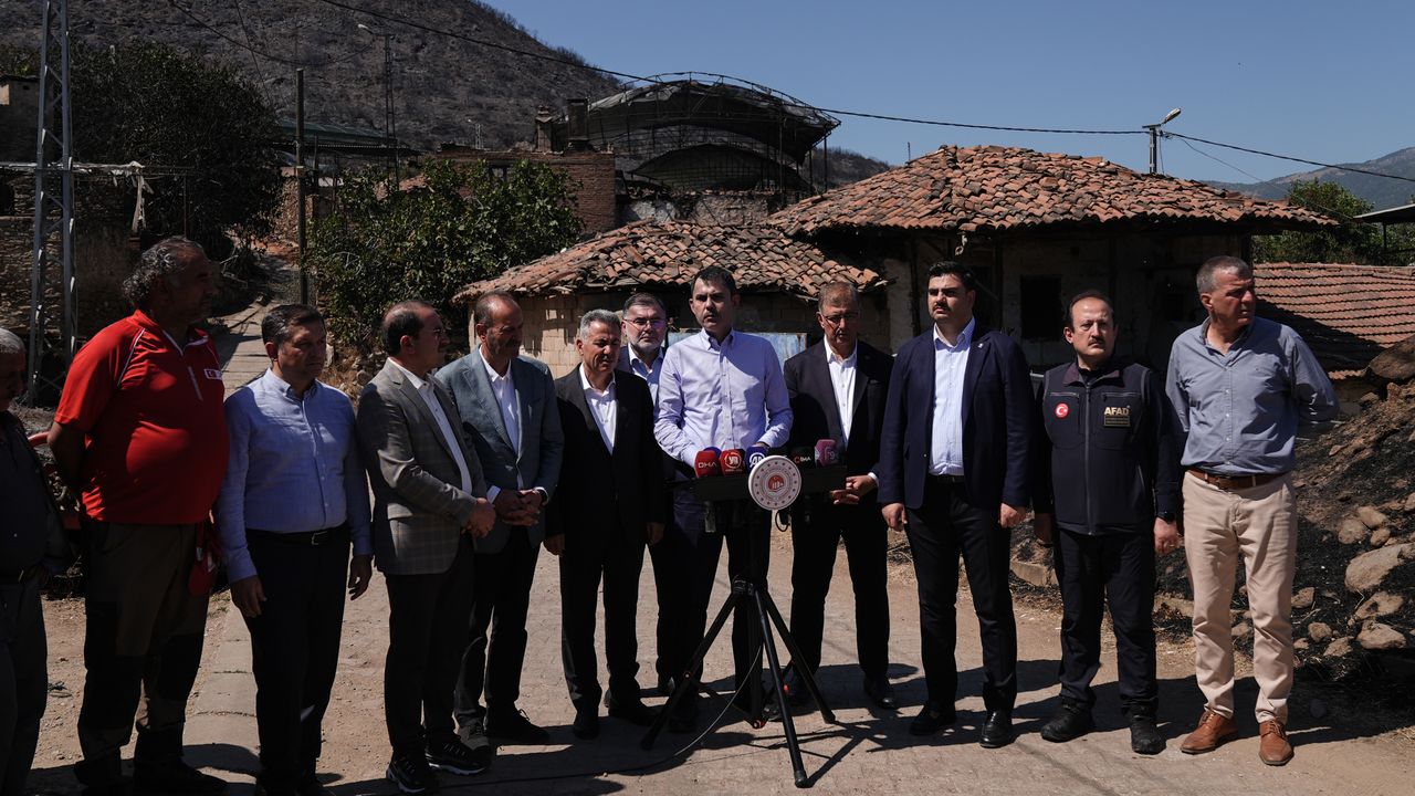 Orman Yangınlarında 1168 Yapı Etkilendi: 415 Ev ve İş Yeri Yıkıldı