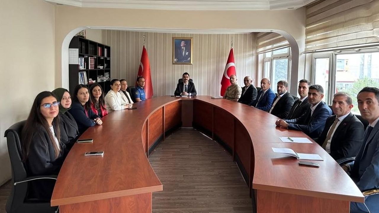 Selim’de Kamu Kurumları Koordinasyon Toplantısı Yapıldı