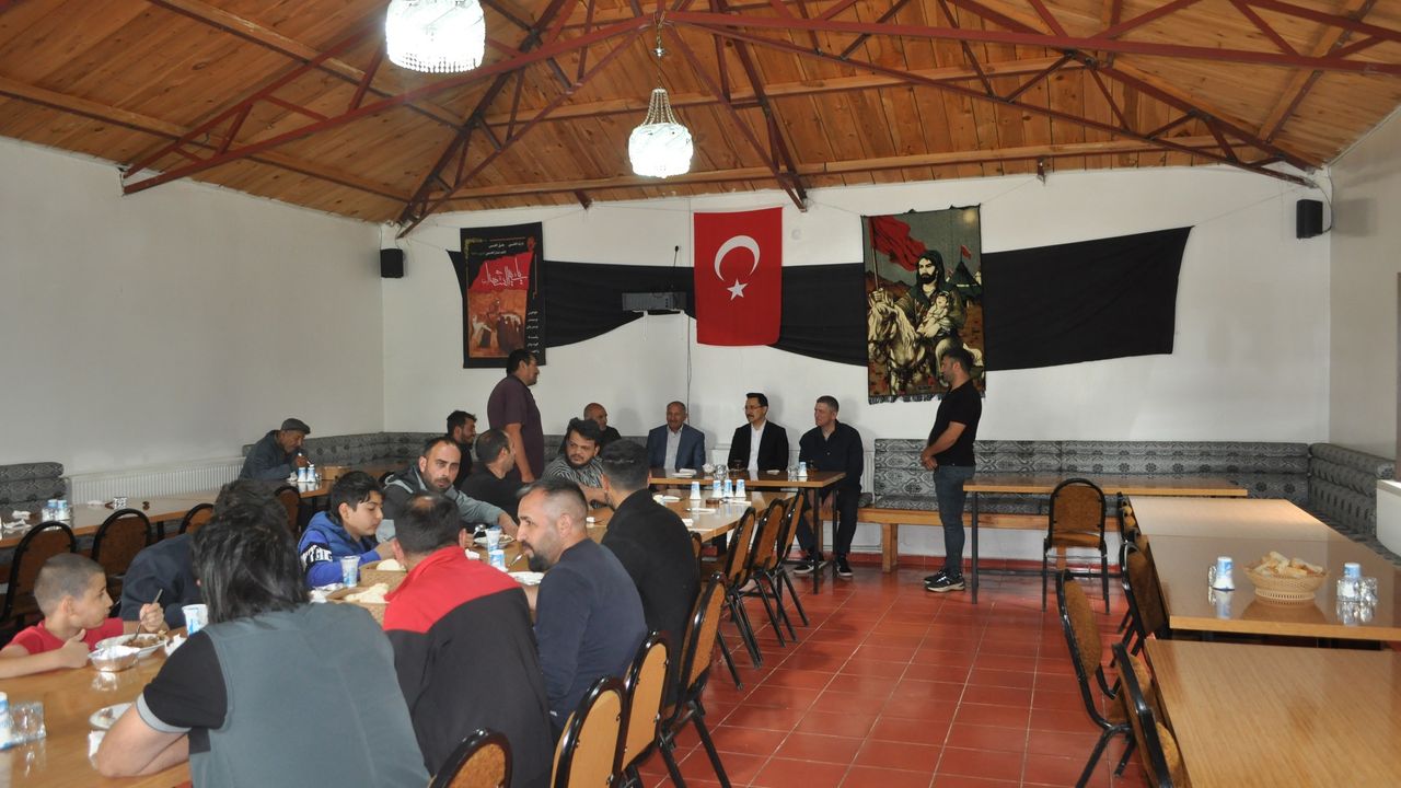 Akyaka’da Hz. Hüseyin ve Kerbela Şehitleri Anıldı