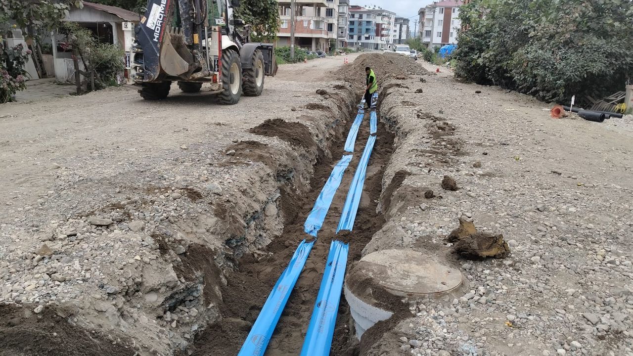 Ordu Şehir Hastanesi Altyapısında Son Durum: Su ve Kanalizasyon Çalışmaları Hızlandı