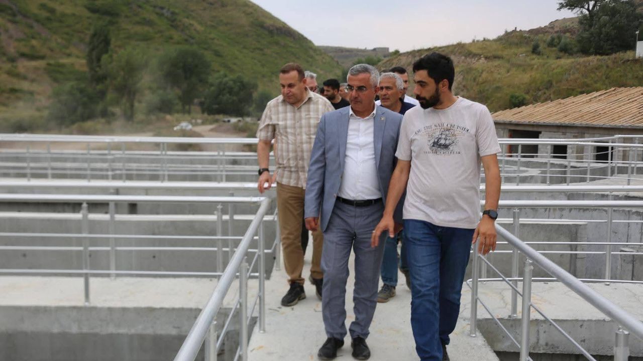 Kars’ta 17.500 Metrelik Atıksu Arıtma Projesi İncelendi