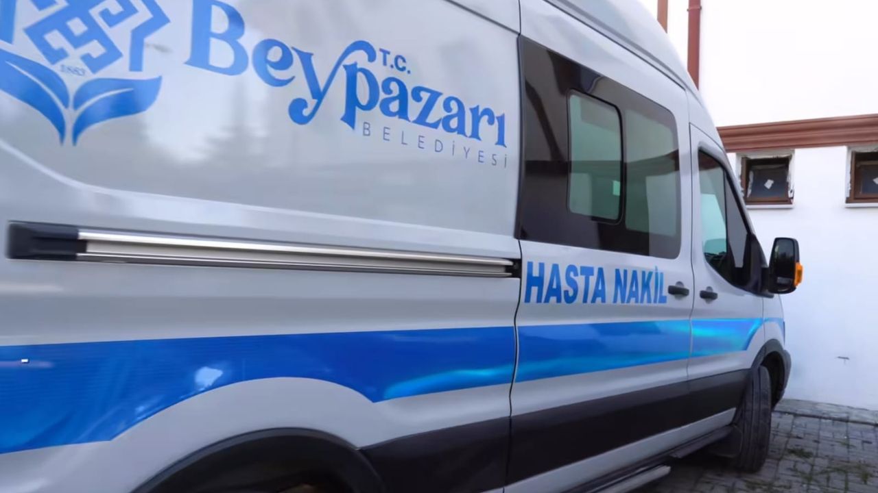 Beypazarı’na Ücretsiz Hasta Nakil Aracı Hizmeti