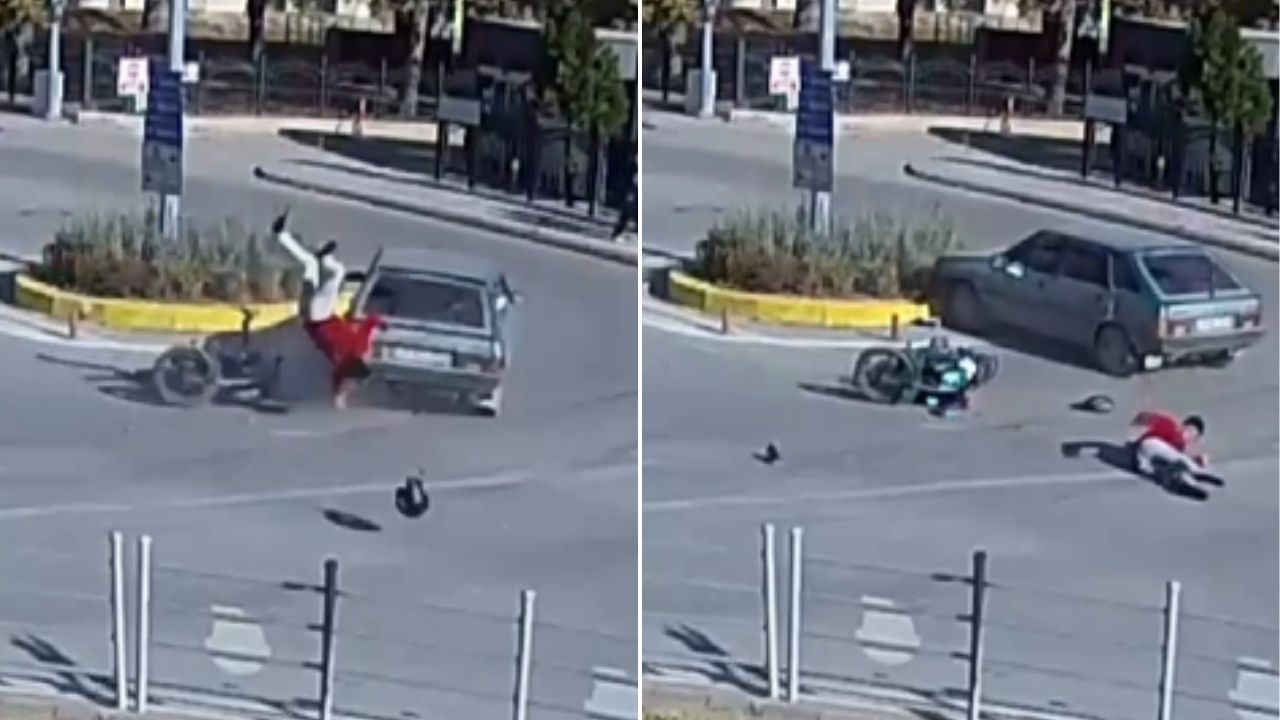 Amasya’da Ferhat Tüneli Çıkışında Motosiklet Kazası: 1 Yaralı