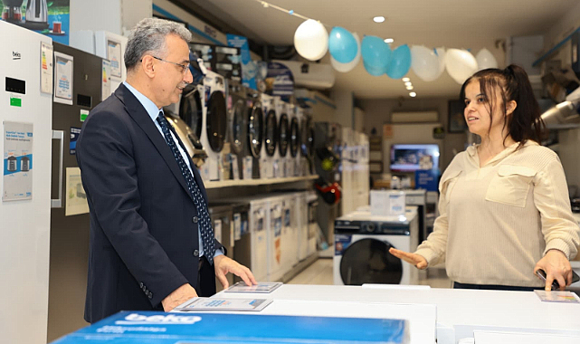 İlkadım Belediye Başkanı Kurnaz Esnaf Ziyaretlerinde