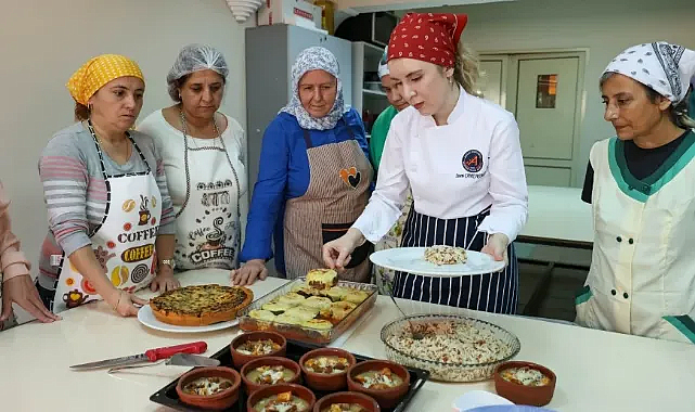Bucalı Kadınlar Dünya Mutfağıyla Meslek Sahibi Oluyor