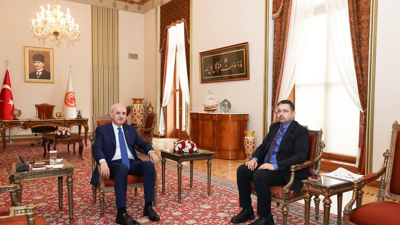 Ahmet Altıparmak TBMM Başkanı Kurtulmuş’u Ziyaret Etti