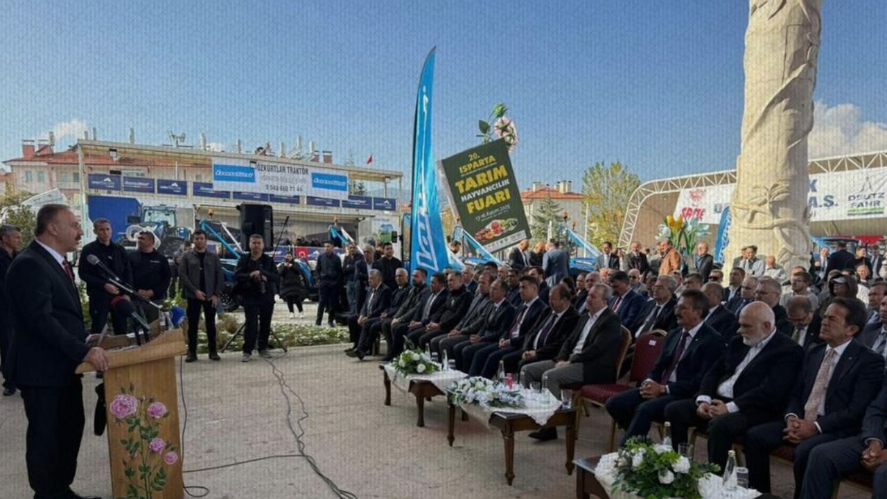 Isparta Tarım ve Hayvancılık Fuarı Sektörü Buluşturuyor