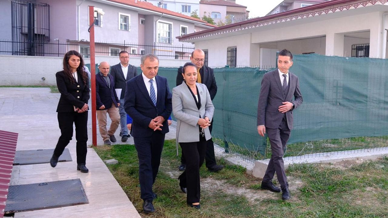 Burdur’da Aile Akademisi İnşaatında İncelemeler Yapıldı