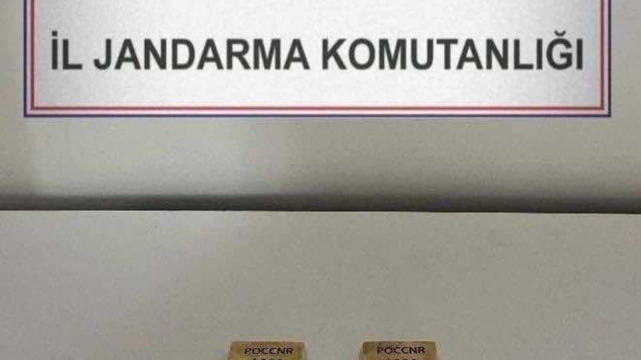 Kars’ta 2 Kilogram Kaçak Altın Ele Geçirildi