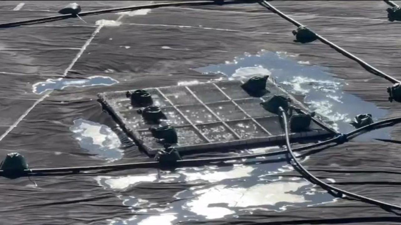 Sarıkamış Kayak Merkezi’nde Suni Karlama Gölet Dolumu Başladı