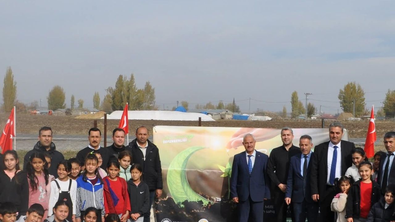 Akyaka’da Geleceğe Nefes Fidan Dikim Etkinliği