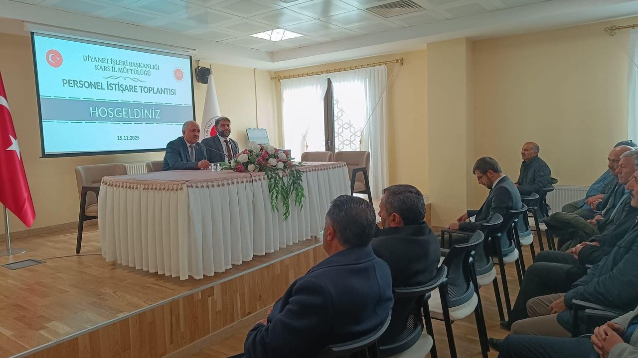 Kars’ta Din Hizmetleri Etkinliği Değerlendirme Toplantısı