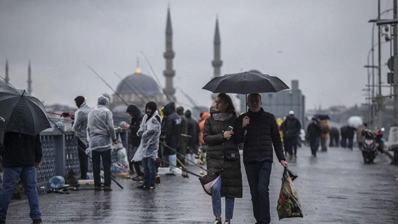 Meteoroloji Marmara, Ege ve Akdeniz’de Sağanak Uyarısı