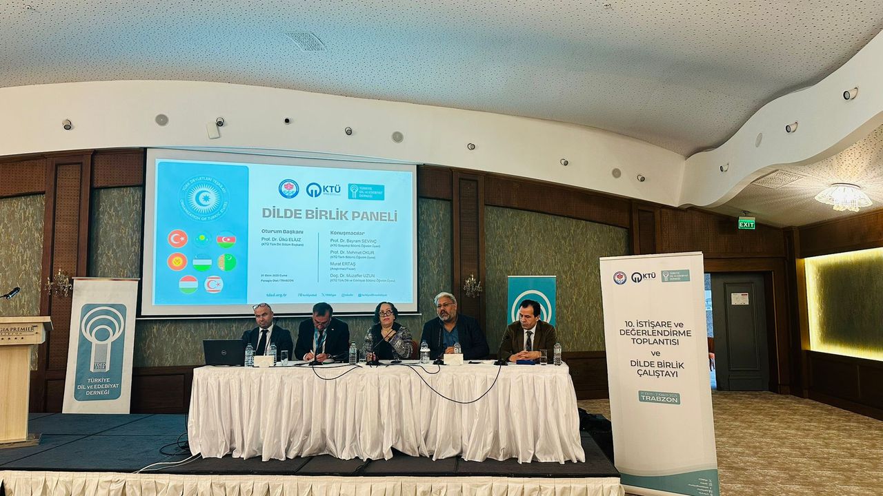 Trabzon’da Dilde Birlik Çalıştayı: Ortak Alfabe Konuşuldu