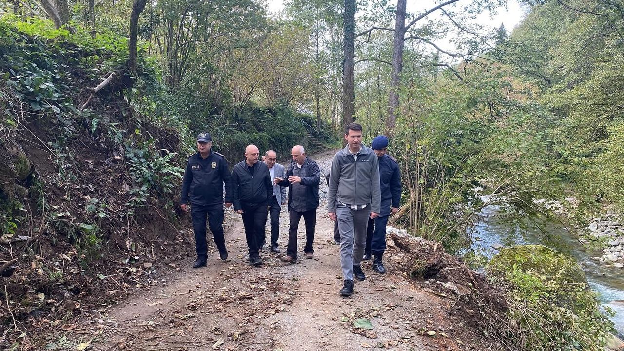 Artvin’de Köy Yol ve Altyapı Çalışmaları İncelendi