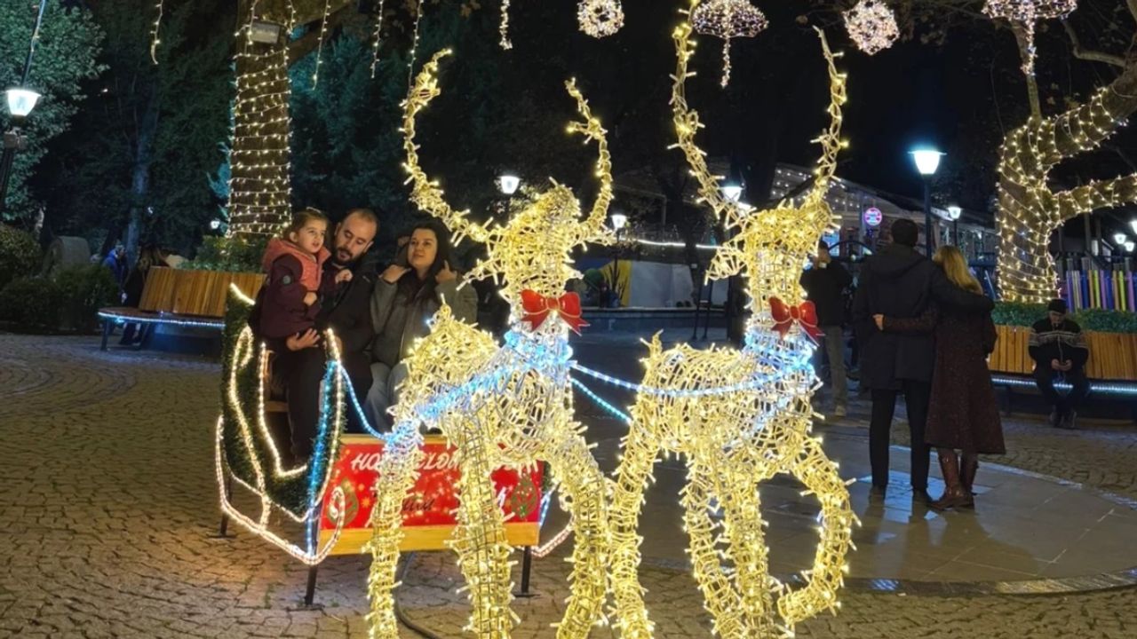 Çankaya Yeni Yıla Işıklandırma ve Süslemelerle Hazır