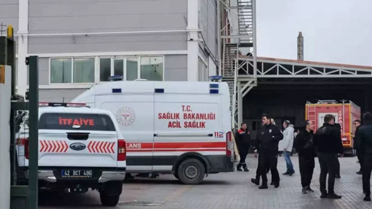 Konya’da Şekerleme Fabrikasında Buhar Kazanı Patladı: 2 Yaralı