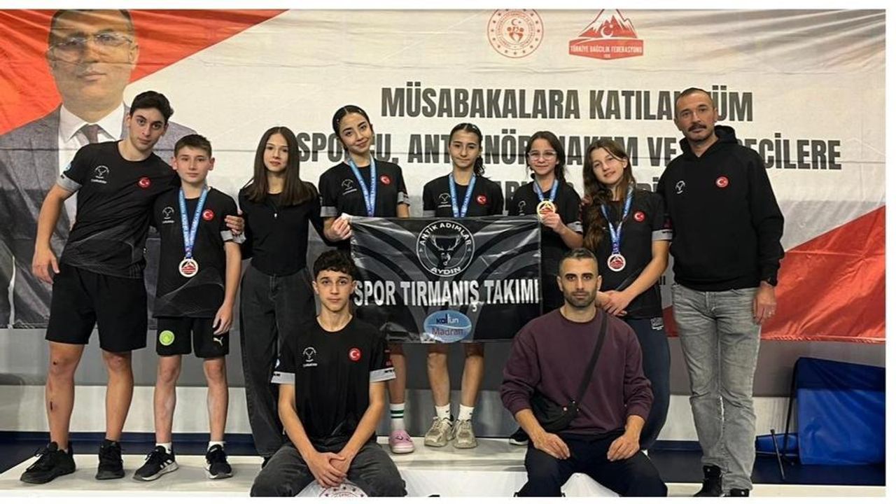 Aydınlı Sporcular Türkiye Kupası’nda Rekor Kırarak Madalyaları Topladı