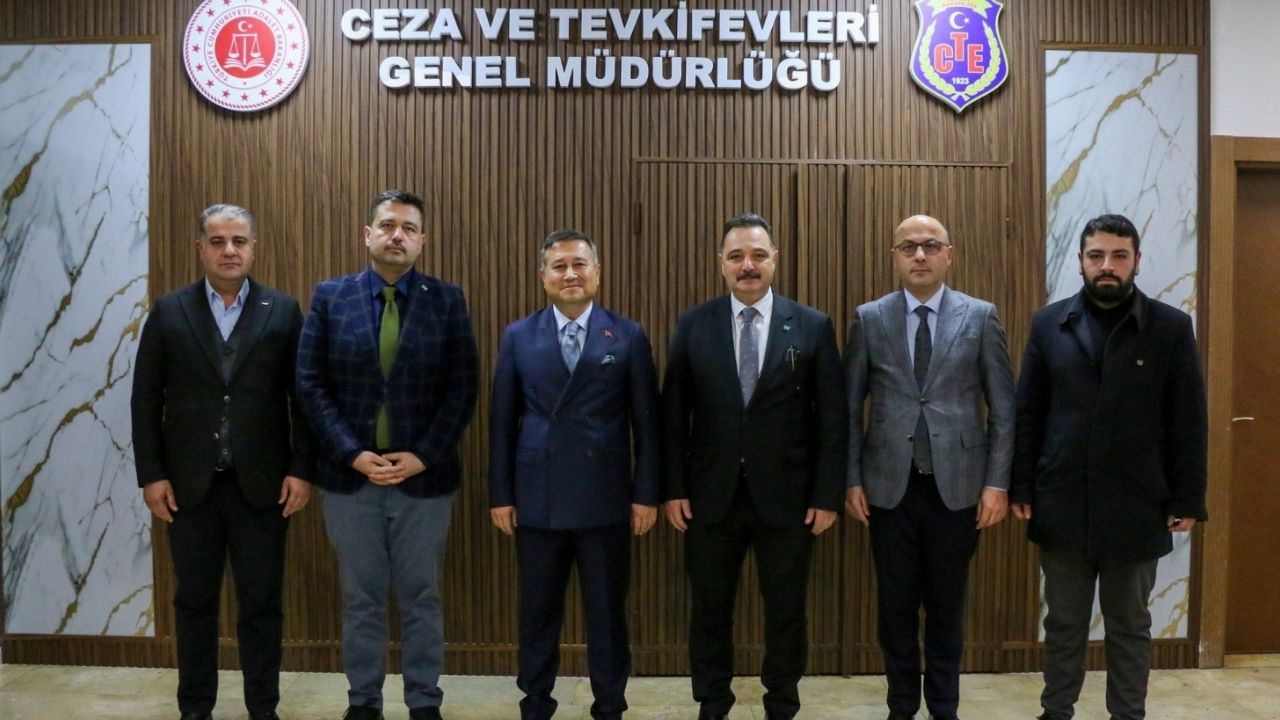 TİMBİR Heyeti Ceza ve Tevkifevleri Genel Müdürlüğü’nü Ziyaret Etti