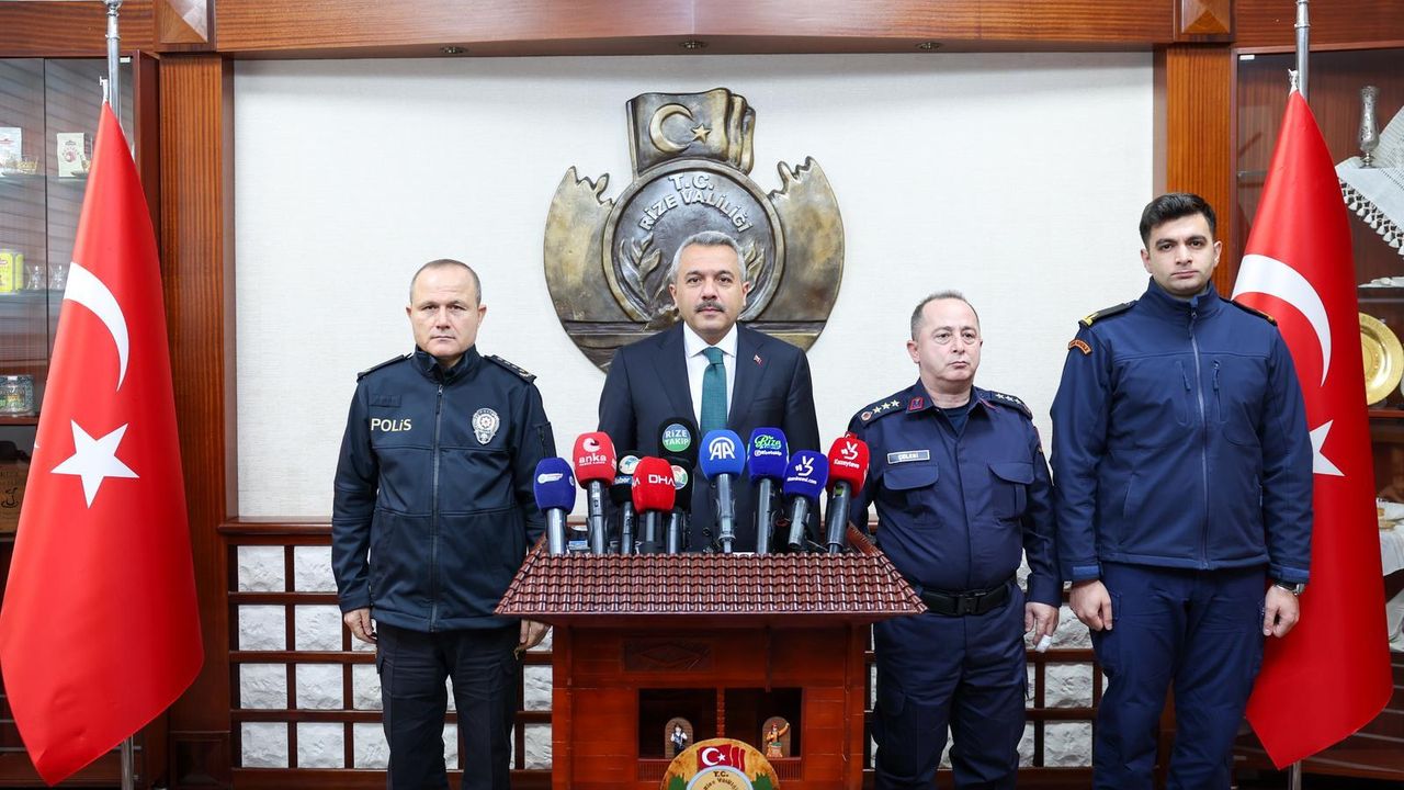 Rize’de Suç Oranları Düştü, Aydınlatma Oranı %97’yi Aştı