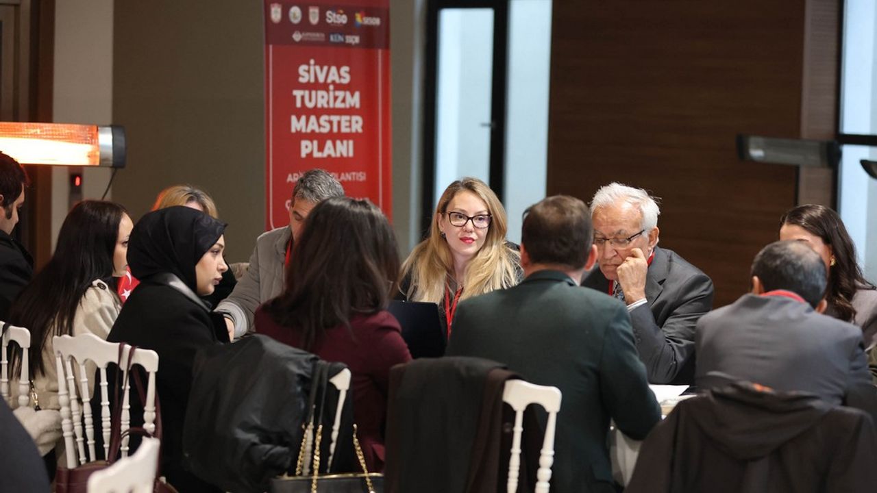 Sivas Turizm Master Planı İçin Geniş Katılımlı Çalıştay Düzenlendi