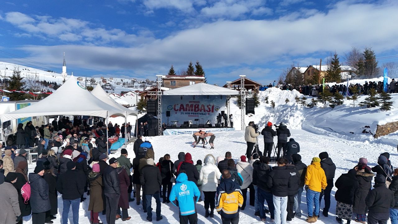 Ordu’da Geleneksel Çambaşı Kış Festivali Yoğun Katılımla Sonlandı