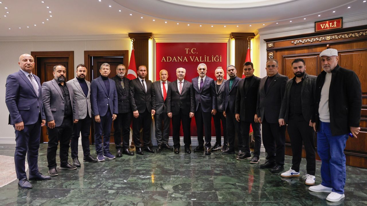 RATEM Heyeti Adana’da Vali Köşger ve Yerel Kurumlarla Görüştü