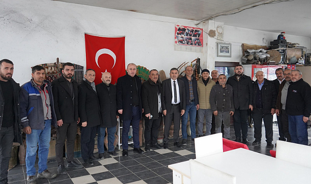 MHP Samsun Heyeti Vezirköprü’de Kamu ve Esnaf Ziyaretleri Gerçekleştirdi