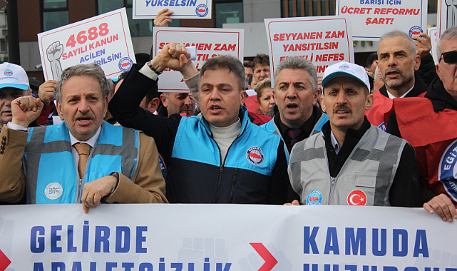 Memur-Sen 81 İlde Ücret Adaletsizliğine Karşı Eylem Başlattı