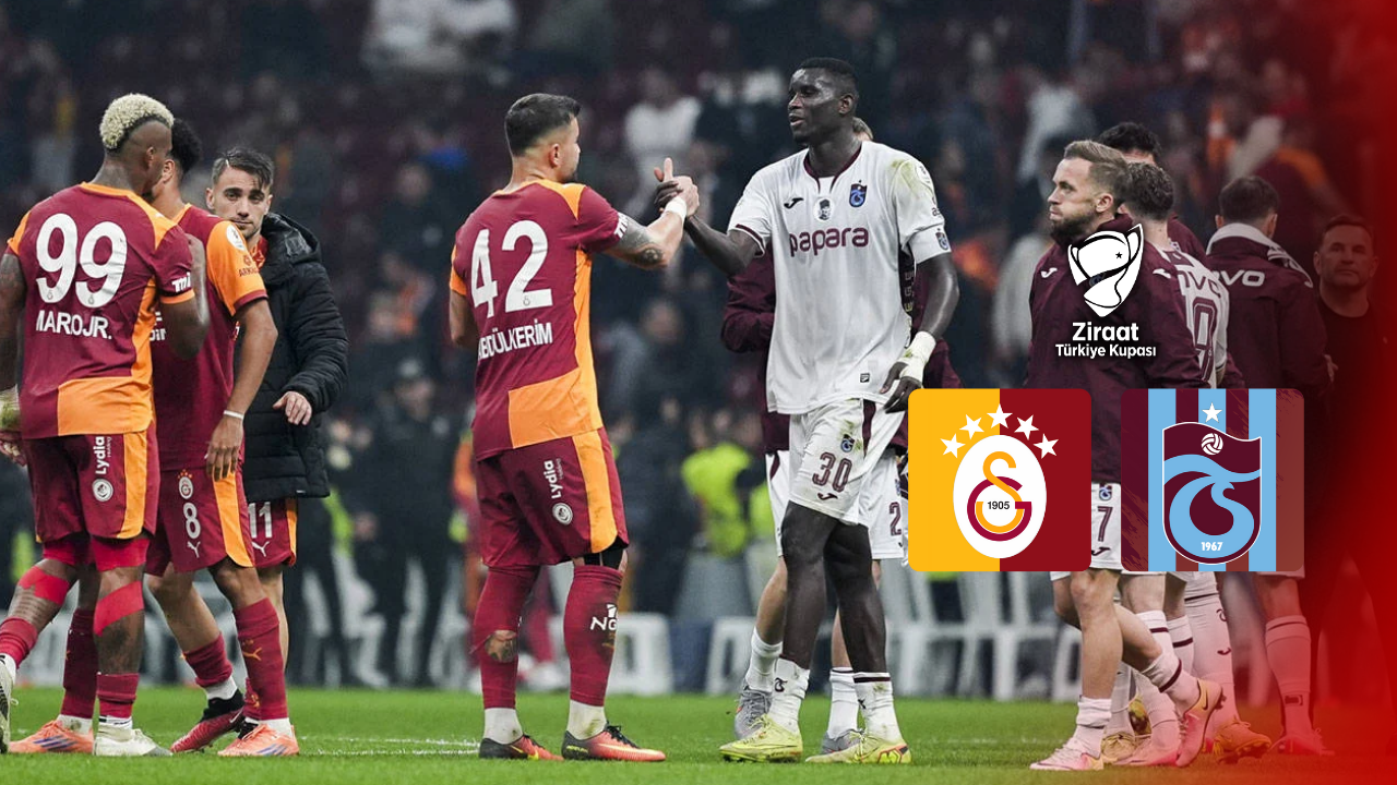 Galatasaray ve Trabzonspor Süper Kupa Yarı Finalinde Karşılaşıyor