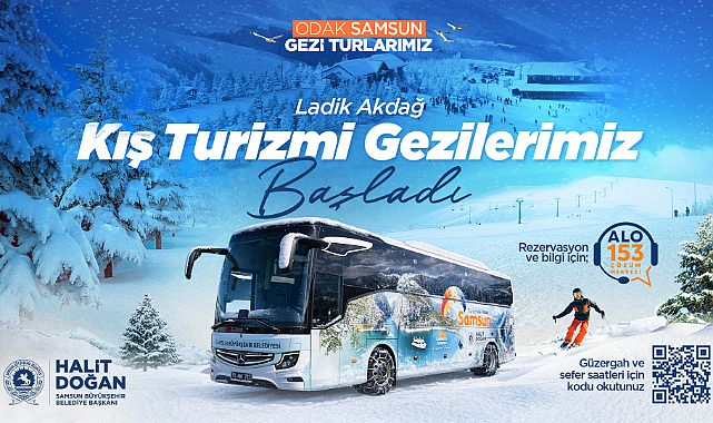 Odak Samsun Otobüsleri Akdağ Kayak Merkezi Seferlerine Başladı