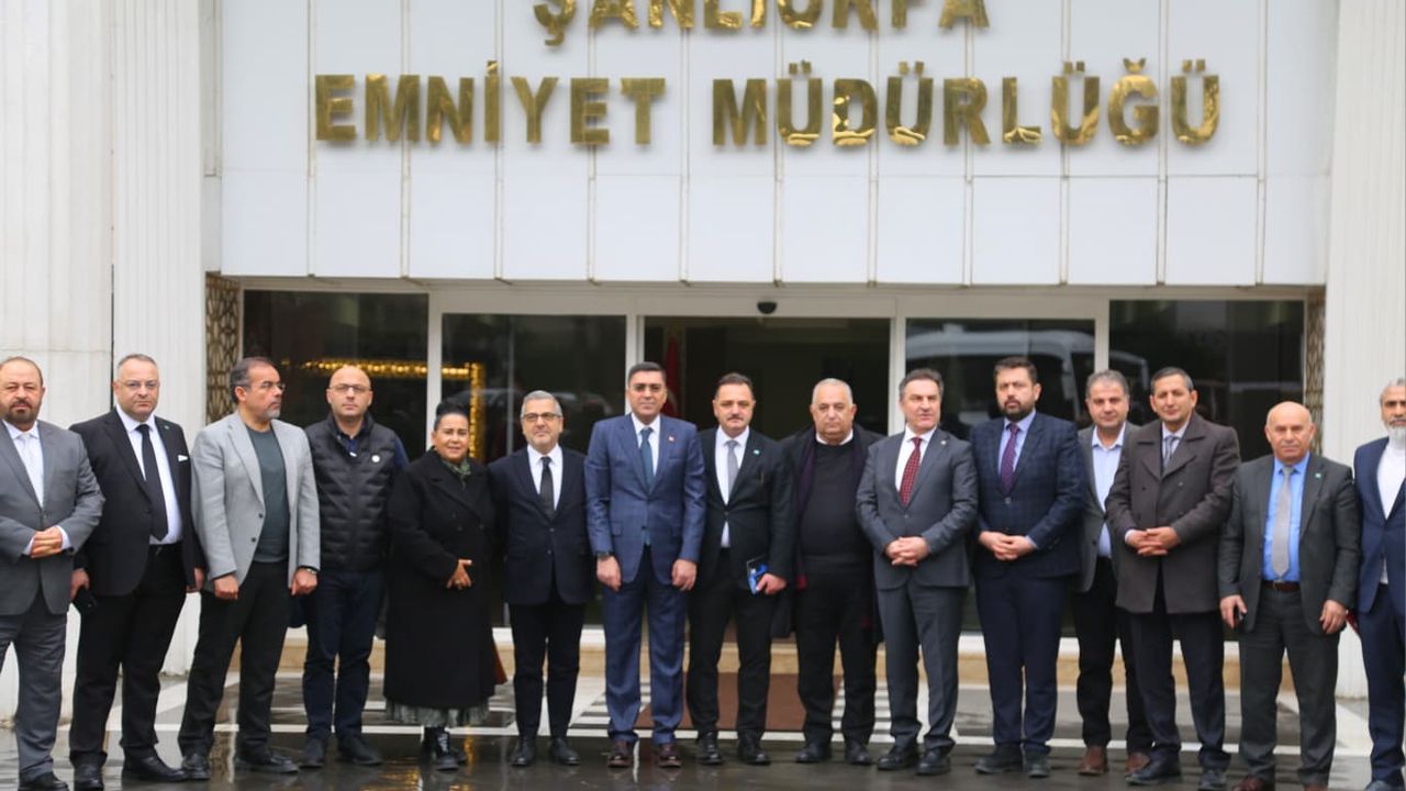 TİMBİR Heyeti Şanlıurfa Emniyet Müdürü ile Dijital Medyayı Görüştü
