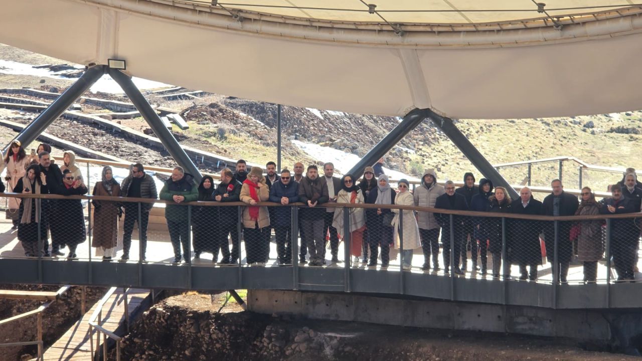 TİMBİR Heyeti Göbeklitepe’yi Ziyaret Etti