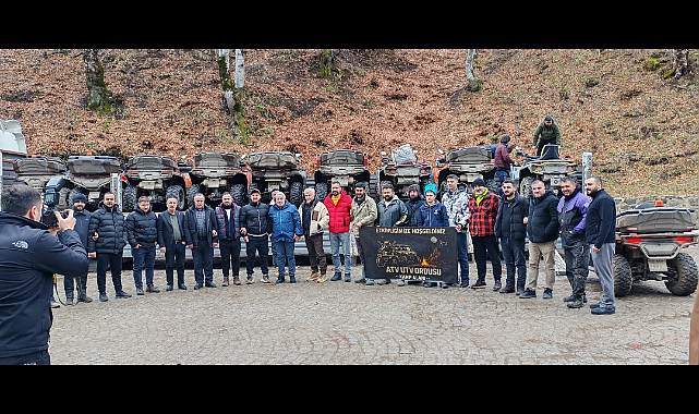 Ordu Gölköy Ulugöl Tabiat Parkı’nda 40 ATV-UTV ile Macera
