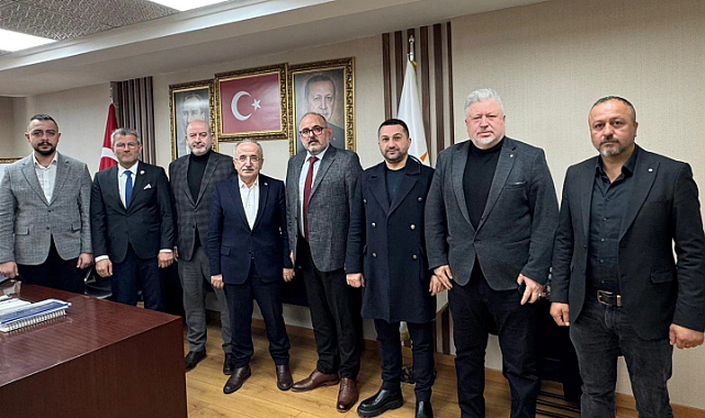 Cansiyad Heyeti AK Parti Samsun İl Başkanı’nı Ziyaret Etti