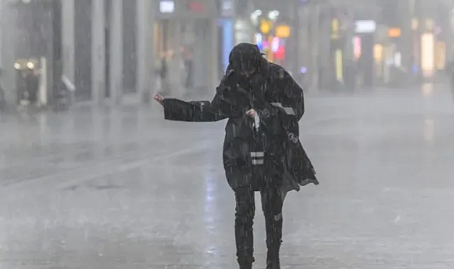 39 İlde Sarı Kodlu Kuvvetli Yağış ve Fırtına Uyarısı