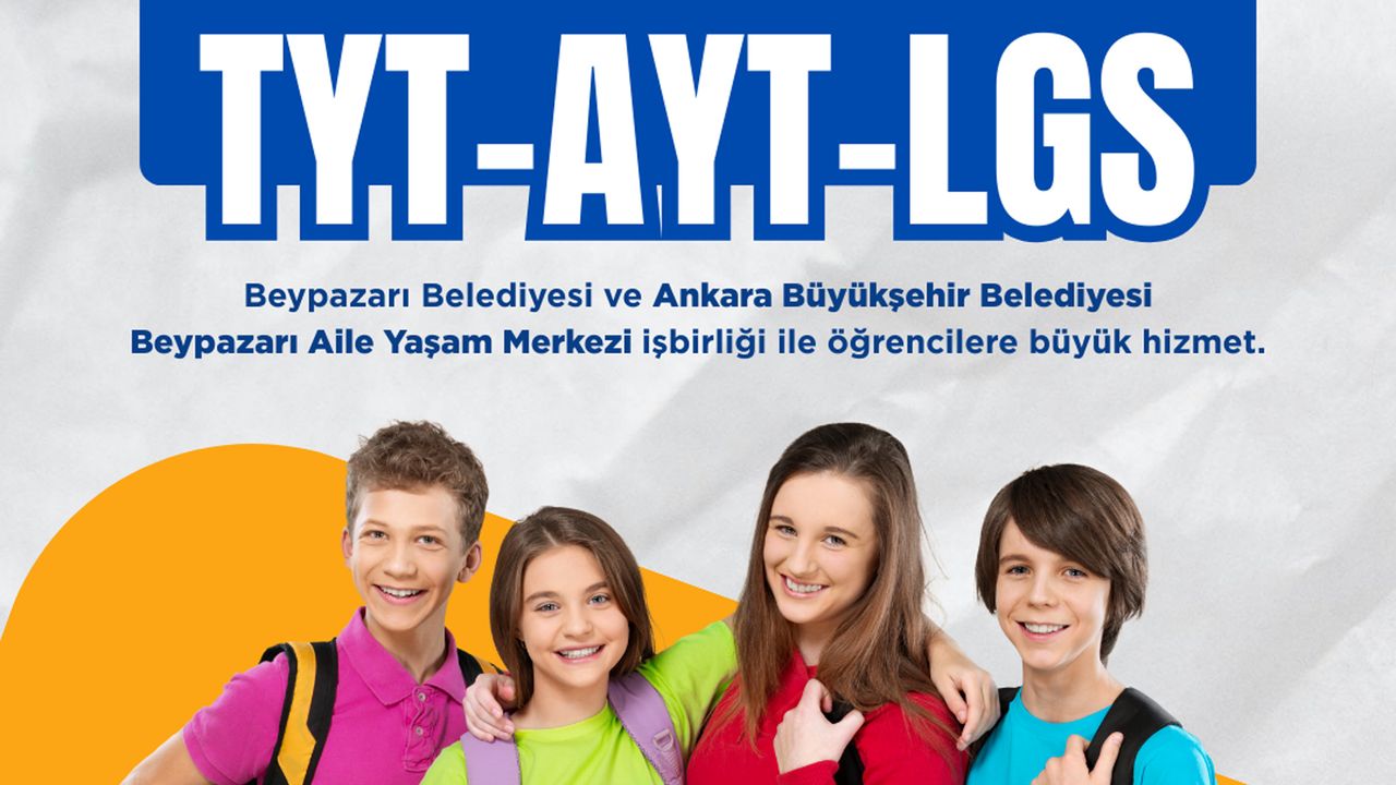 Beypazarı’nda Öğrencilere Ücretsiz TYT AYT LGS Denemeleri