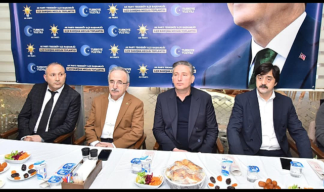 Tekkeköy’de AK Parti Danışma Meclisi Sonrası İftar Buluşması