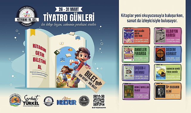 Atakum’da Tiyatro Günleri Başlıyor: Kitap Getir, Biletini Al