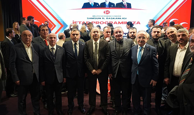 MHP Samsun Teşkilatı İftarda Birlik ve Beraberlik Mesajı Verdi