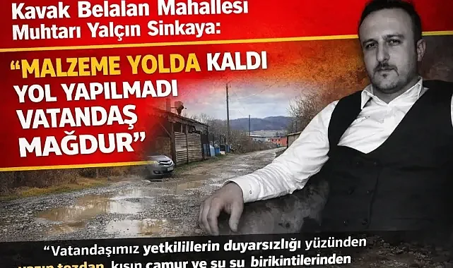 Samsun’da Yol Çalışması Yarıda Kalınca Vatandaş Mağdur Oldu