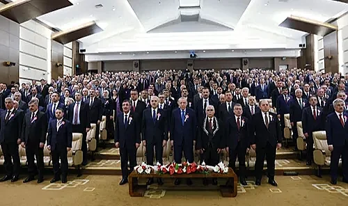 Cumhurbaşkanı Erdoğan, Anayasa Mahkemesi’nin 64. yıl dönümü törenine katıldı