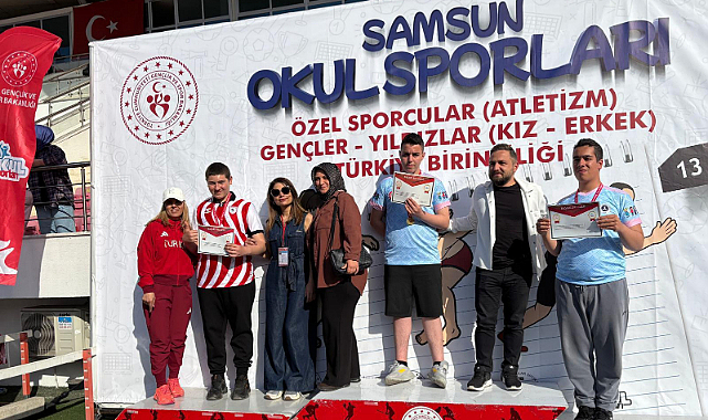 Özel Eğitim Öğrencisi Gülle Atmada Türkiye İkincisi Oldu