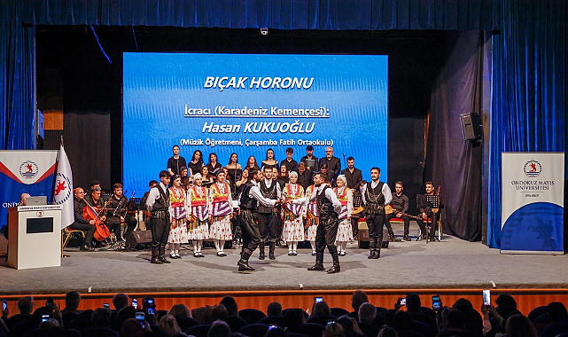 OMÜ Karadeniz Kültürünü Karmot Projesiyle Sahneye Taşıdı