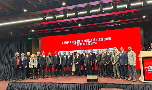 Samsun’da 9 Turizm Derneği Tek Çatı Altında Birleşti