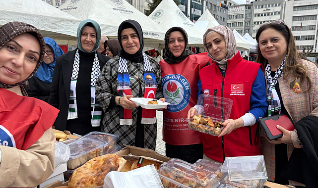 Samsun’da Gazze’ye Yardım İçin Dayanışma Kermesi Düzenlendi