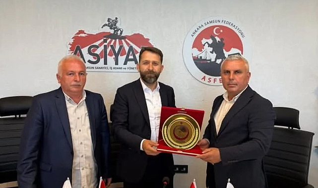 KA-DEF Başkanı Korkmaz’dan ASFED Samsun’a Hayırlı Olsun Ziyareti