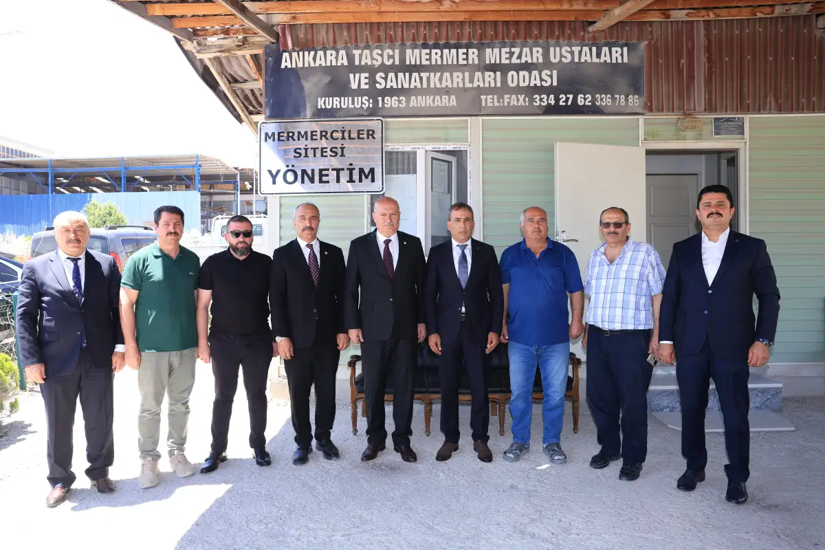 ATO Başkanı Baran mermer sektörü temsilcileriyle buluştu