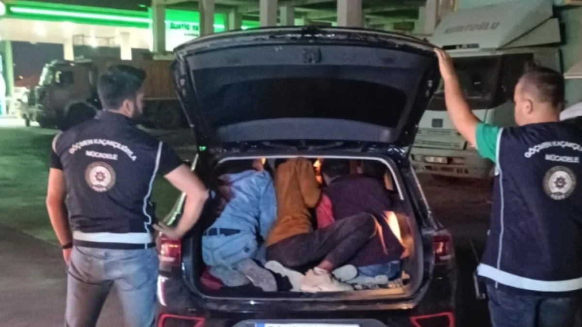 Hatay’da göçmen kaçakçılığı operasyonu: 8 göçmen yakalandı, 4 tutuklama